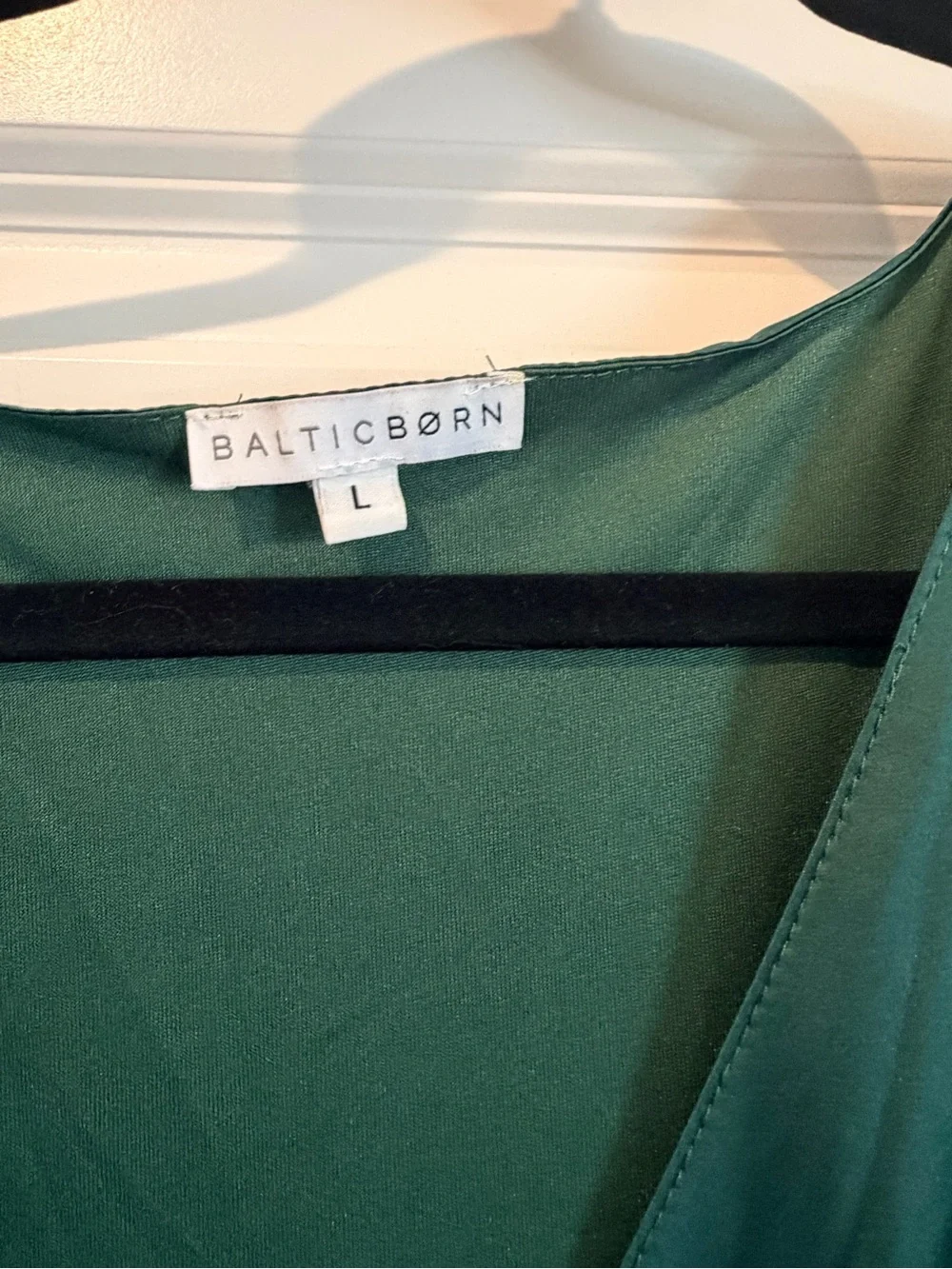 Baltic Born Deep Green Wrap Maxi Dress - Picture 2 of 5